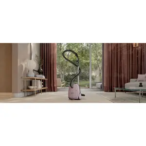 Пылесос-цилиндр Electrolux EB61CWPTD — 850 Вт, мешок 3,5 л, сухая уборка, розовый