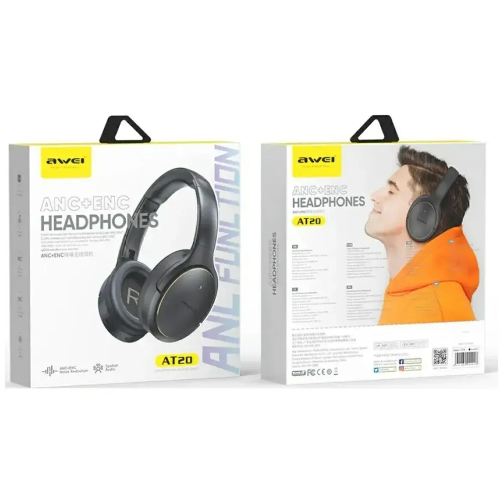 Awei AT20 Bluetooth наушники ANC ENC Photo 4