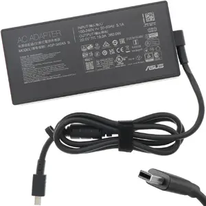 Адаптер питания Asus 380W 20V прямоугольный 3-контактный для совместимых ноутбуков