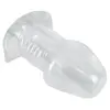 ANOS Butt Plug w Tunnel Transp — анальная пробка 10,2 см Photo 4