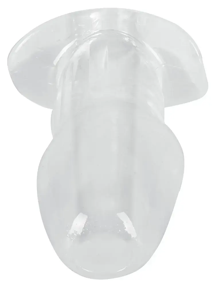 ANOS Butt Plug w Tunnel Transp — анальная пробка 10,2 см Photo 6