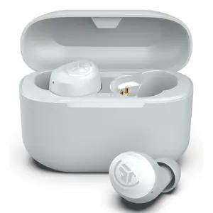 Austiņas JLab Go Pop+ True Wireless Stereo (TWS) iekšķīgas — Bluetooth, 20–20000 Hz, 10 m, baltas