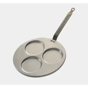 Sauteuse frying pan de Buyer 5612.03, stainless steel, Ø27 cm, H 12 mm