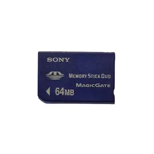 Memory Stick Pro Duo (MagicGate) Sony 64MB — removable flash card, used, tested, formatted