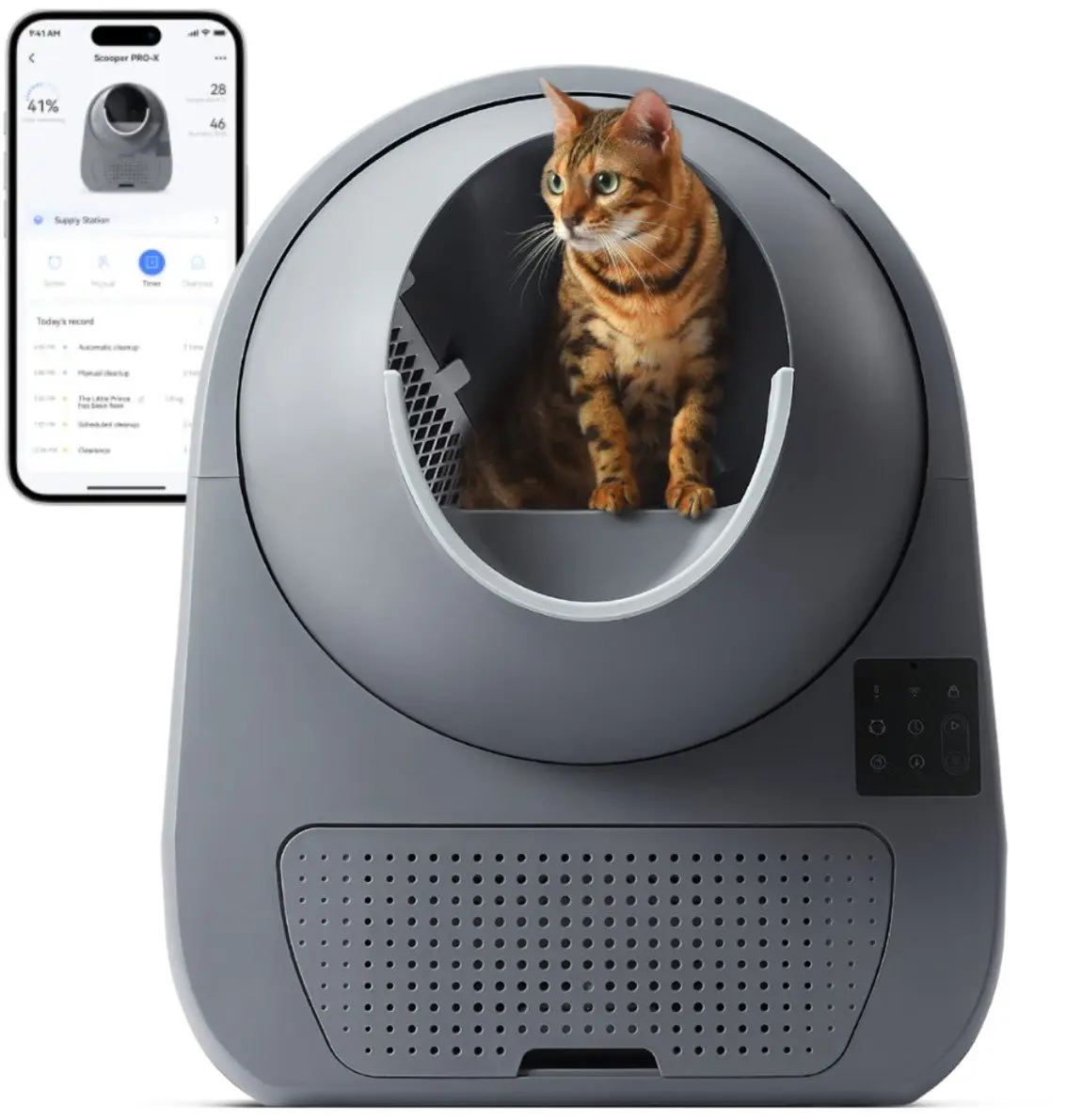 Catlink Pro-X Luxury самоочищающаяся туалетка Photo 8