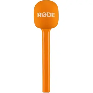 Rode Interview GO - kompakts rokas interviju mikrofons, oranžs