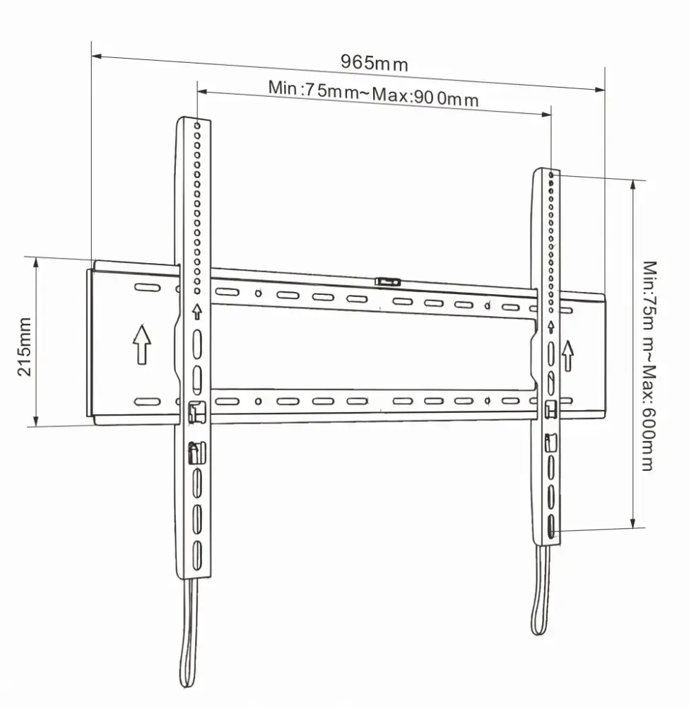 ART AR-94XXL кронштейн для 65–120" экранов Photo 6