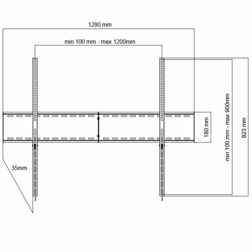 ART AR-97XXL LCD holder for 70–120" screens Photo 6