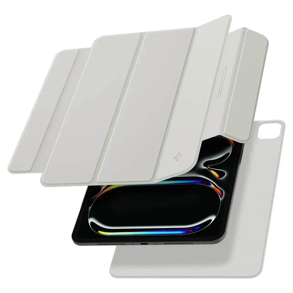 Чехол Spigen Folio для iPad Pro 13" 2024 (Air Skin OneTap) Photo 3