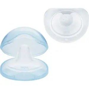 Nuk silicone nipple shields M size, 2 pieces, brand Nuk