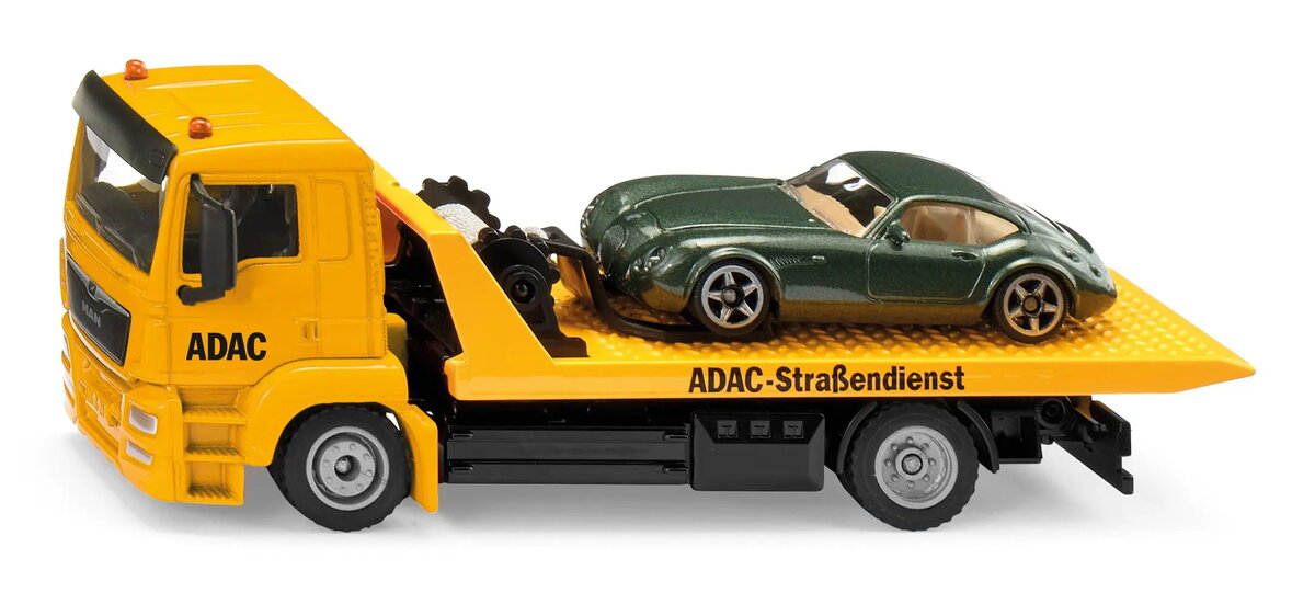 Siku MAN evakuators ADAC Auto modelis