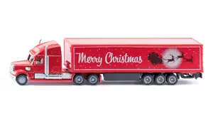 Siku Super Freightliner рождественский грузовик с прицепом сборная масштабная модель 1:87