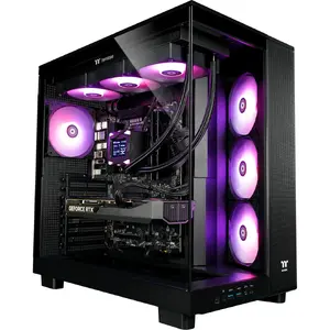 Игровой ПК THERMALTAKE FTW A-Line LCS 5070Ti D5 — чёрный/прозрачный, Windows 11 Home