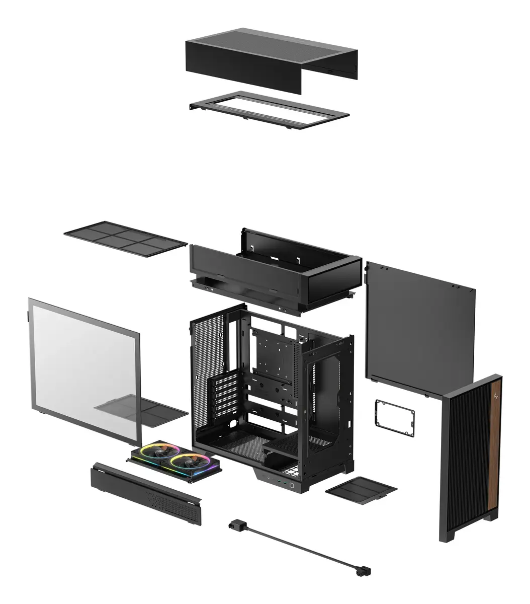 Кейс DeepCool CL660 Black Photo 10