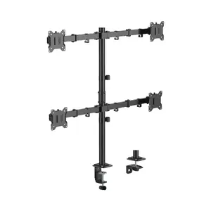 SBOX LCD-352/4-3 TV wall mount for 17–32 inch screens, 4x10 kg arms, 100x100 VESA