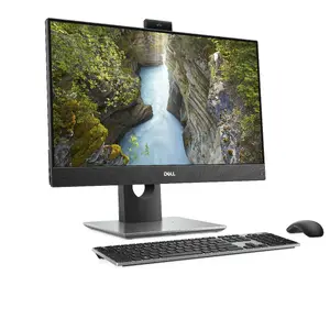 All-in-One dators Dell OptiPlex 7480 — 23,8" FHD IPS, Intel Core i5-10500 3.1/4.5 GHz, 16 GB DDR4, 256 GB SSD, GTX 1650, Windows 11 Pro, sudraba