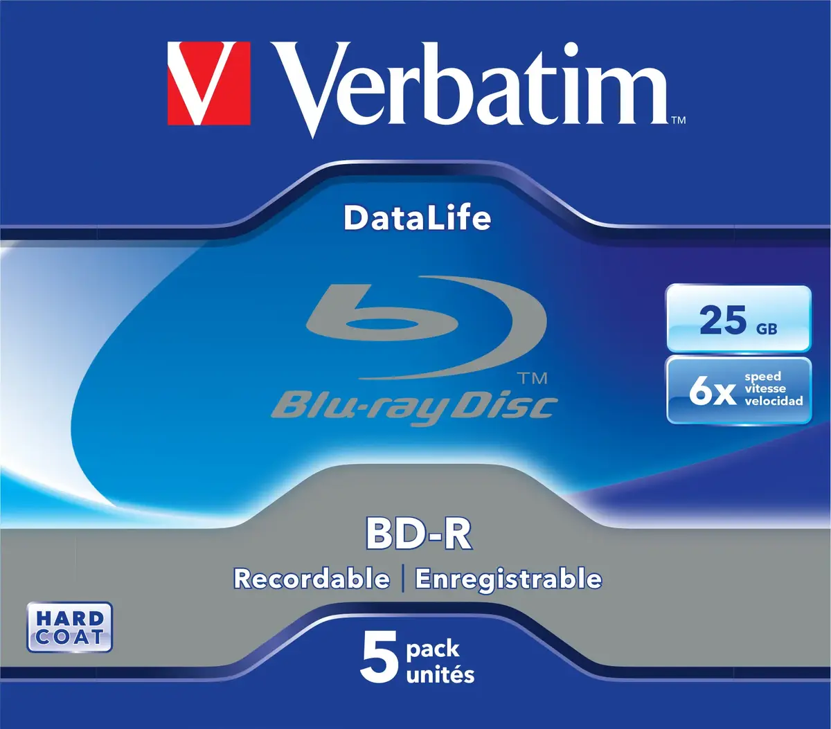 BD-R Verbatim DataLife 6x 25GB 5 gab. Photo 2