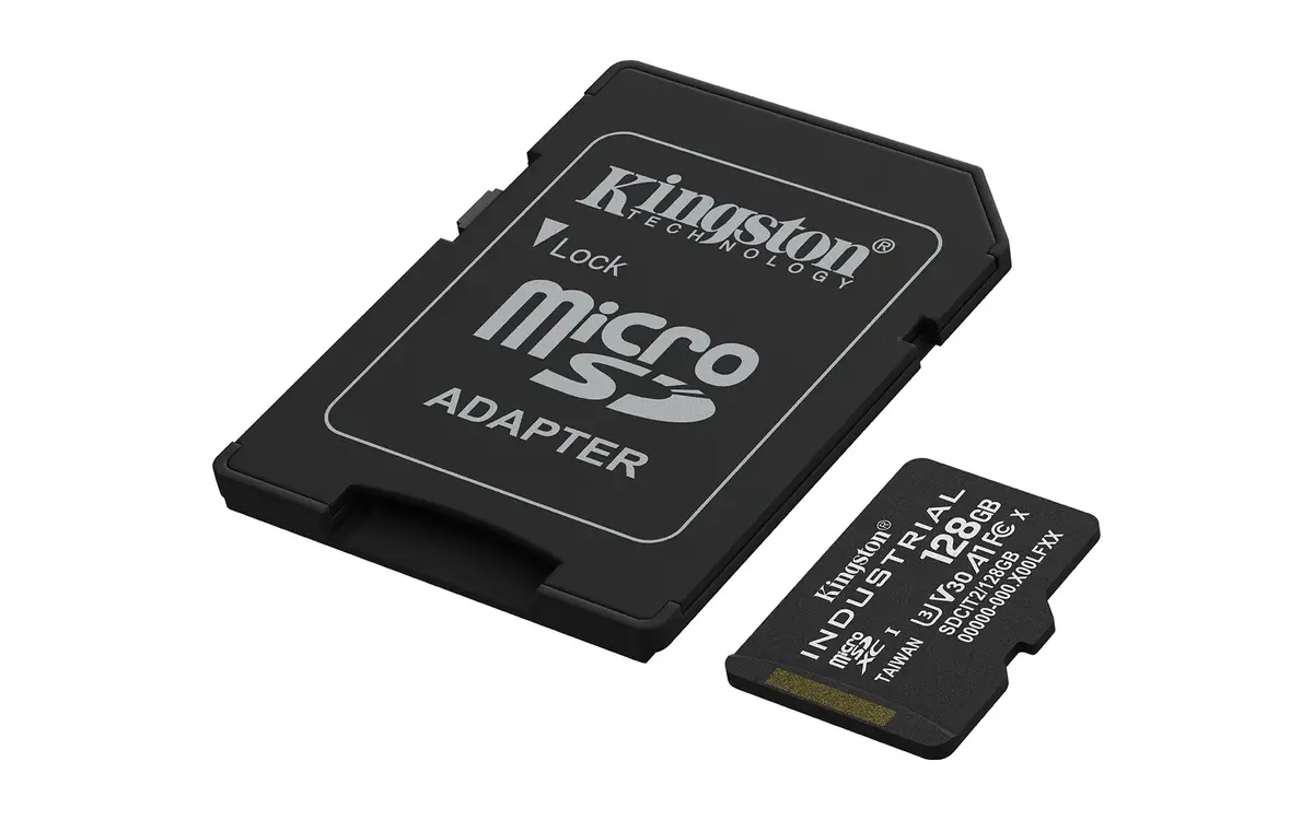 Kingston 128GB microSDXC Industrial C10 A1 pSLC Photo 2
