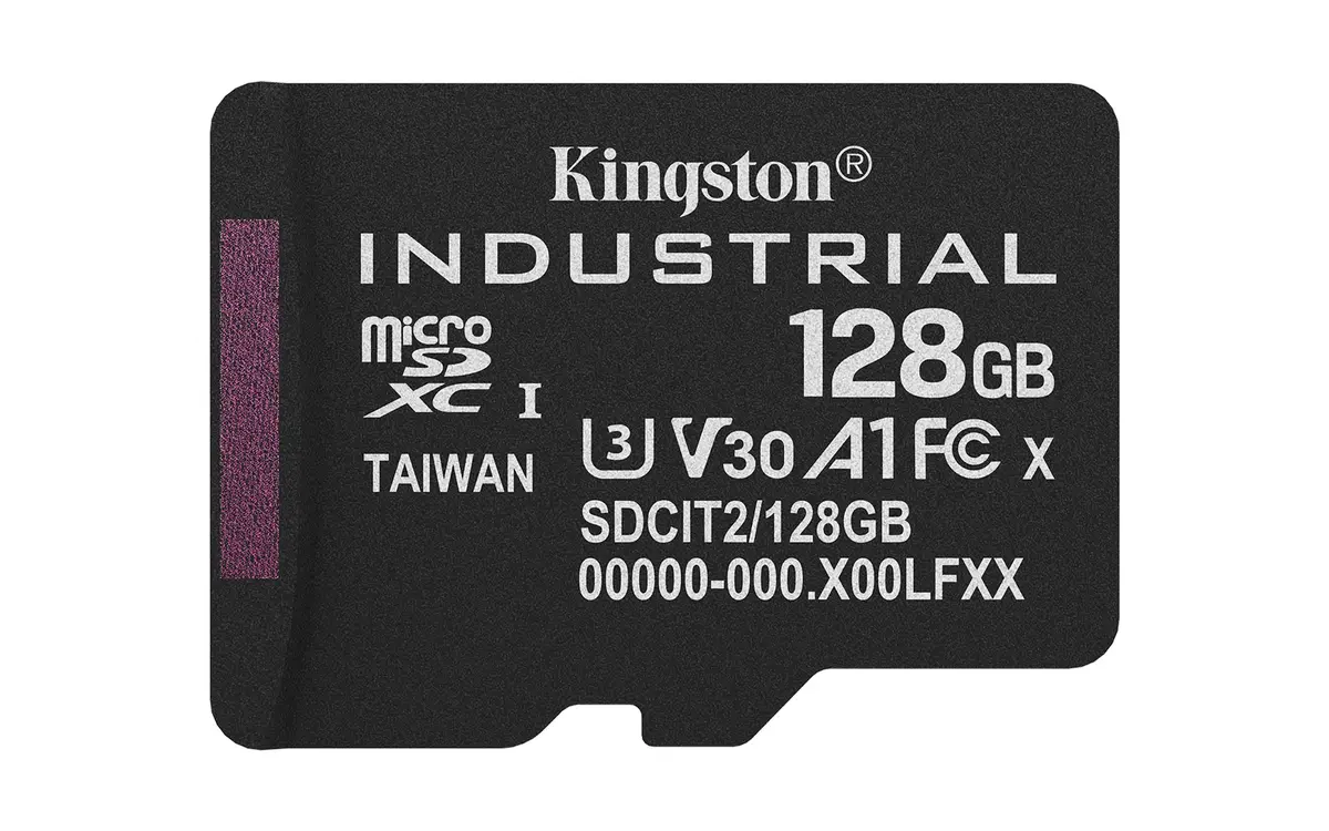Kingston 128GB microSDXC Industrial C10 A1 pSLC Photo 3