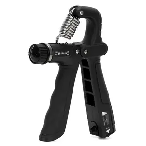 Hand gripper Springos ACT0109 — adjustable 10–100 kg, PP/TPR/steel, non-slip handles, motion counter