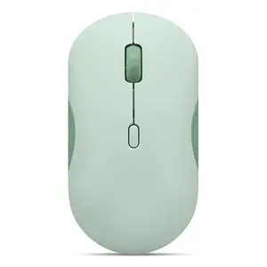Pele Lenovo 350 ambidekstrāla Bluetooth optiskā 2400 DPI, 6 pogas, zaļa