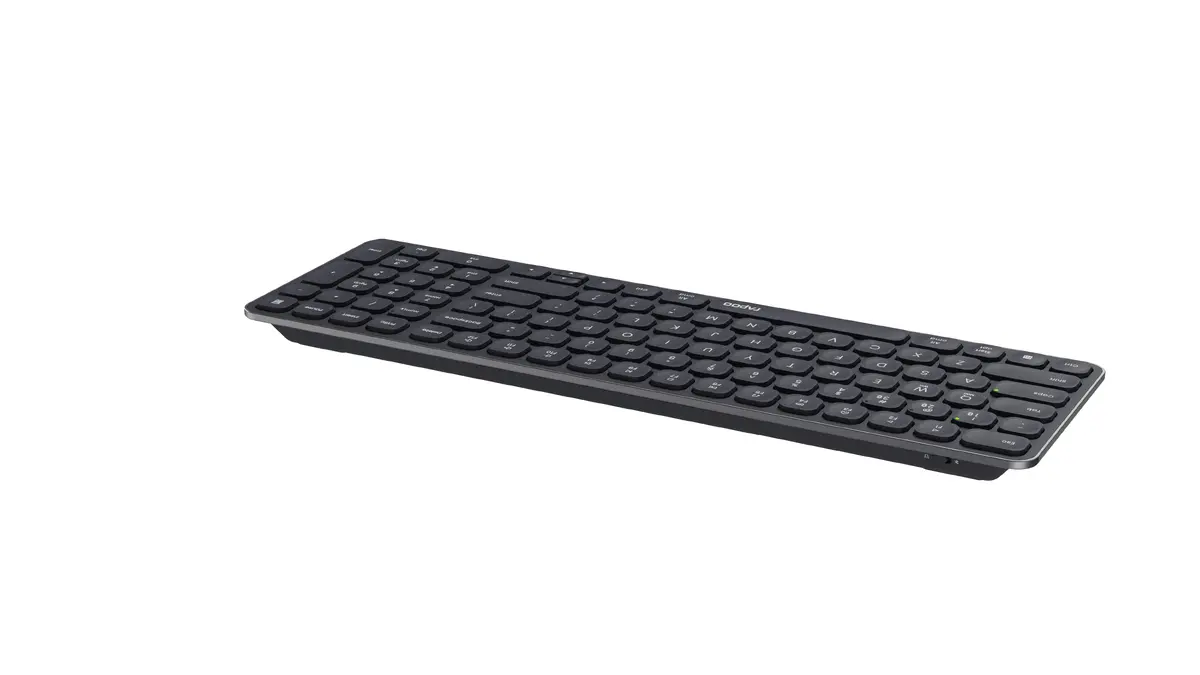 RAPOO E9310M klaviatūra — pilna izmēra RF + Bluetooth Photo 3
