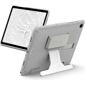 Protective case with handstrap and kickstand, Urban Armor Gear Scout Healthcare for Samsung Galaxy Tab A11+ (2025) / A9+ (2023) — white/gray