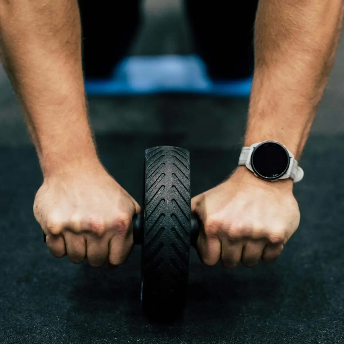 Exercise wheel Springos ACT0110 — ab roller with mat Photo 6