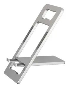 Passive desk holder 4smarts 541811 for mobile phone/smartphone, silver
