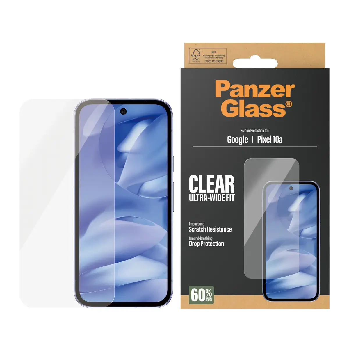 PanzerGlass ekrāna aizsargs Google Pixel 10a 5G Photo 2