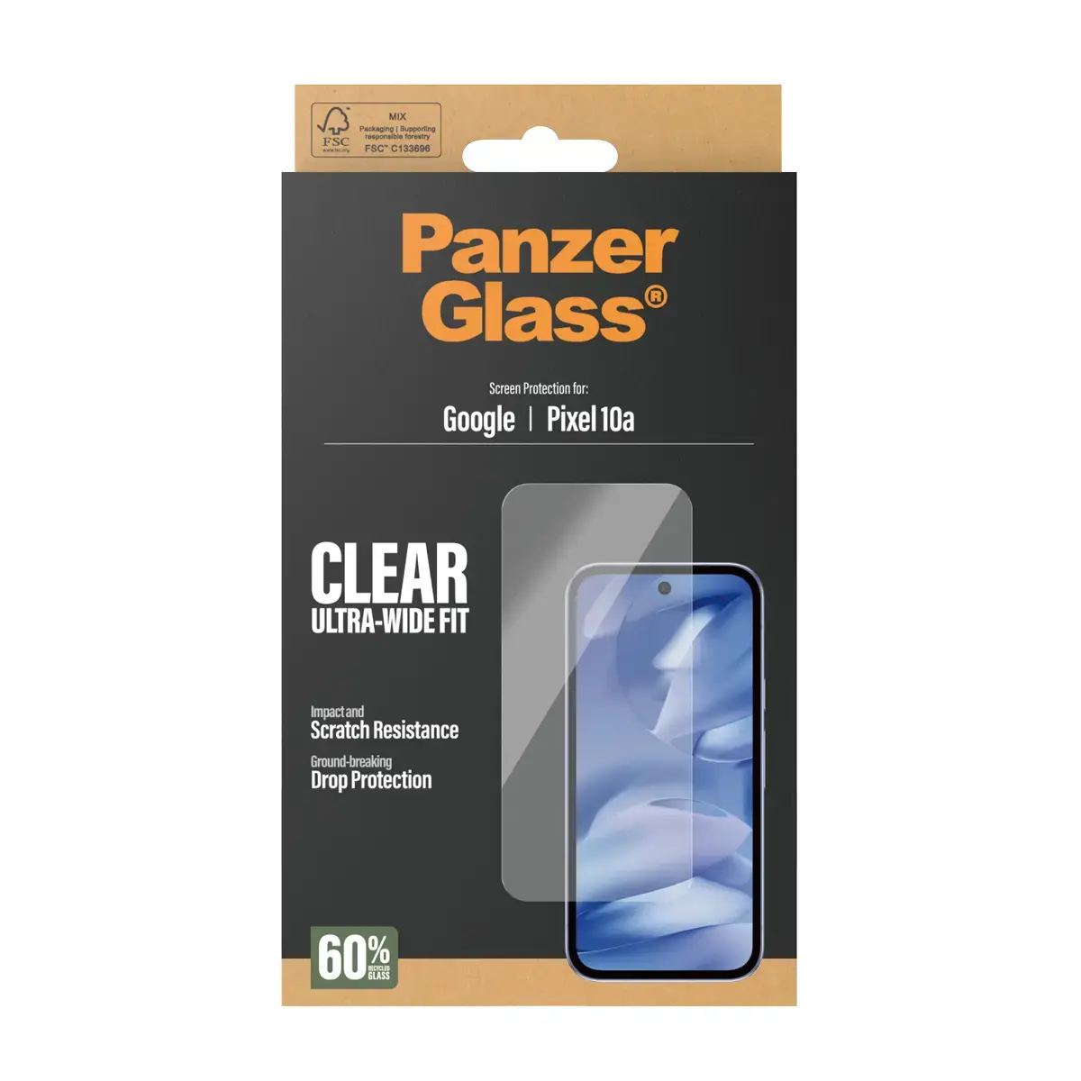 PanzerGlass ekrāna aizsargs Google Pixel 10a 5G Photo 3