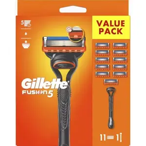 Бритва-опаска Gillette Fusion5 — чёрно-оранжевая, 1 шт.