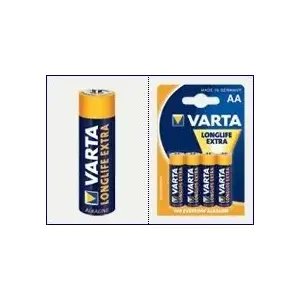 Vienreizlietojama alkalīnā baterija Varta Longlife Extra AA (LR6) 1,5 V, 23 g
