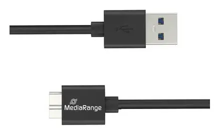 MediaRange USB-A — Micro-B USB 3.0 кабель MRCS239 Photo 3