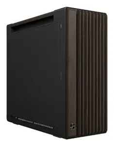 PC Case ASUS ProArt PA602 Wood Edition Midi Tower — Black & Wood, supports ATX/EATX, 2x200mm front, 1x140mm rear