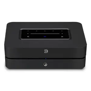 Streamer-amplifier Bluesound Powernode 3.1 channels Home Black — 3.1 ch, 100 W peak, Class D, USB-C, 6.3 mm, banana connectors