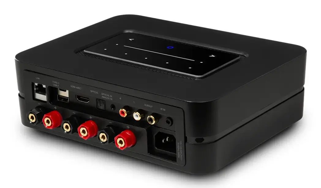 Bluesound Powernode 3.1 channels Home Black streamer‑amplifier Photo 3