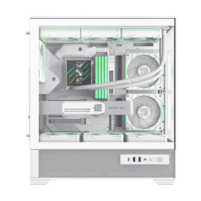 Корпус GameMax VISTA 2 AW Midi Tower White Photo 7