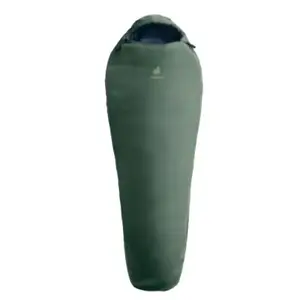 Спальный мешок DEUTER Orbit -5C/23F для походов, 2080×750×500 мм, синтетический, зелёный