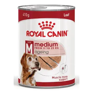 Dog food Royal Canin Medium Ageing Meat Senior — 410 g can for medium breeds
