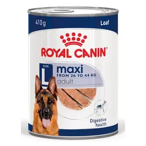 Корм для собак Royal Canin Maxi Adult Meat 410 г — Взрослые, Максимал 26–44 кг, Мясо, Консервы
