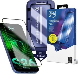Закалённое защитное стекло 3MK HardGlass Max для Samsung Galaxy S26+