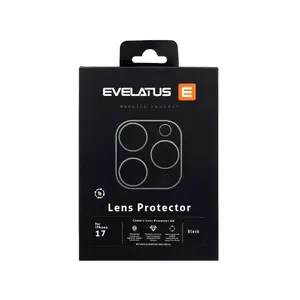 Защитный полнотелый кожух для камеры Evelatus iPhone 17 — чёрный