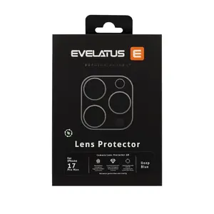Защитная пленка и накладка для объектива камеры Evelatus iPhone 17 Pro Max — глубокий синий