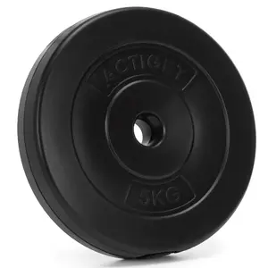 Kompozīta svars 5 kg Springos ACT0076 — 31 mm iekšējais diametrs, 25,5 cm diametrs, 5 cm biezums