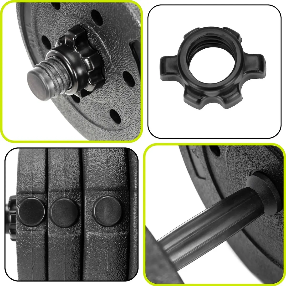 Springos ACT0112 composite adjustable dumbbell 20 kg Photo 10