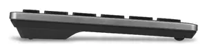 Kensington KB435 EQ Rechargeable Multi-Device Compact Keyboard, Wireless, RF Wireless and Bluetooth, Grey