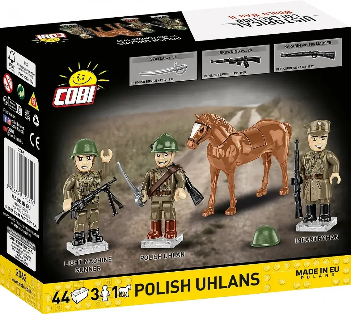 Cobi Blocks Polish Uhlans 44 блока Photo 3