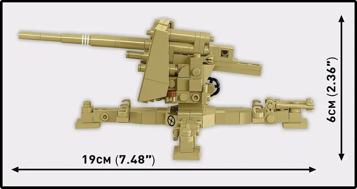Cobi Sd.Kfz.8 Towing 8.8 cm Flak 36, 975 pcs Photo 4