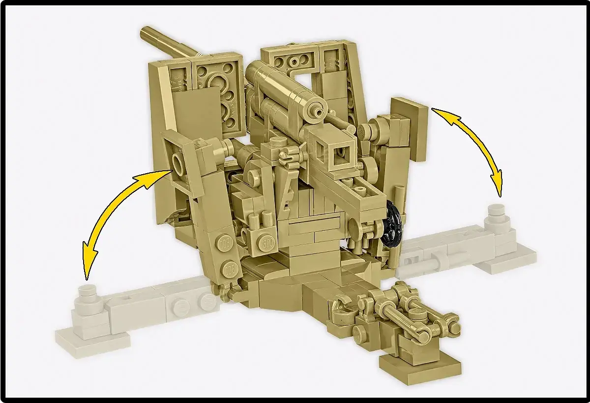 Cobi Sd.Kfz.8 Towing 8.8 cm Flak 36, 975 pcs Photo 8